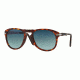 Persol PO0714 Progressive Prescription Sunglasses PO0714-24-S3-54 - Lens Diameter 54 mm, Frame Color Havana