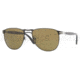 Persol PO2390S Sunglasses 594/24-5518 - Matte Black Cr.photo Polarized Yellow/Green