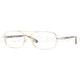 Persol PO2403V Single Vision Prescription Eyeglasses 976-5317 - Light Gold Frame