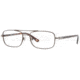 Persol PO2403V Single Vision Prescription Eyeglasses 992-5317 - Matte Dark Brown Frame
