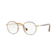 Persol PO2451V Eyeglass Frames 1075-47 - Gold Havana Frame