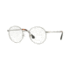 Persol PO2451V Eyeglass Frames 1077-47 - Gunmetal Frame