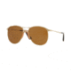 Persol PO2649S Prescription Sunglasses, 55mm, Gold, PO2649S-107633-55-SV