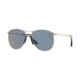 Persol PO2649S Prescription Sunglasses, 55mm, Silver, PO2649S-518-56-55-SV