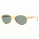 Persol PO2931S Progressive Prescription Sunglasses PO2931S-204-31-55 - Lens Diameter 55 mm, Frame Color Transparent Yellow