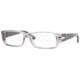 Persol PO2933V Single Vision Prescription Eyewear 828-5417 - Gray 