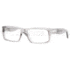 Persol PO2937V Bifocal Prescription Eyeglasses 309-5516 - Trasparent Gray 