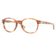 Persol PO2945V Progressive Prescription Eyeglasses 106-4718 - Light Havana 