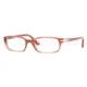 Persol PO2973V Single Vision Prescription Eyewear 925-5016 - Red Gradient Brown 