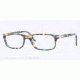 Persol PO3005V Bifocal Prescription Eyeglasses 973-51 - Brown Spotted Blue Frame