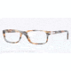 Persol PO3005V Bifocal Prescription Eyeglasses 978-51 - Brown Grey Stripped Frame