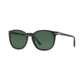 Persol PO3007S Sunglasses 900058-53 - Matte Black Frame, Polar Green Lenses