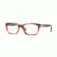 Persol PO3012V Progressive Prescription Eyeglasses 1055-54 - Brown/violet Torquoise Frame