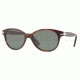 Persol PO3017S Sunglasses 24/31-5200 - Havana Frame, Crystal Green Lenses