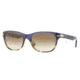 Persol PO3020S Sunglasses 955/51-5718 - Havana / Blue Crystal Frame, Brown Gradient Lenses