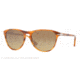 Persol PO3038S Prescription Sunglasses PO3038S-960-81-52 - Lens Diameter 52 mm, Frame Color Striped Brown