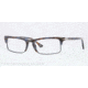 Persol PO3049V Single Vision Prescription Eyeglasses 944-52 - Stripped Blue Frame, Demo Lens Lenses