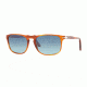 Persol PO3059S Sunglasses 96/S3-54 - Terra Di Siena Frame, Polar Gradient Blue Lenses