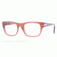 Persol PO3070V Bifocal Prescription Eyeglasses 1002-52 - Dark Red Opalin Frame
