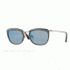 Persol PO3081S Sunglasses 100817-52 - Top Grey/matta Havana Frame, Blue Mirror Blue Lenses