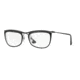 Persol PO3083V Bifocal Prescription Eyeglasses 1004-51 - Top Black/matte Crystal Frame