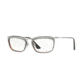 Persol PO3084V Single Vision Prescription Eyeglasses 1008-53 - Top Grey/matte Havana Frame