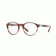 Persol PO3092V Progressive Prescription Eyeglasses 1055-48 - Brown Violet Tortoise Frame
