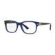 Persol PO3095V Single Vision Prescription Eyeglasses 181-53 - Blue Frame