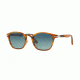 Persol PO3110S Single Vision Prescription Sunglasses PO3110S-960-S3-49 - Lens Diameter 49 mm, Frame Color Striped Brown
