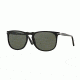 Persol PO3113S Sunglasses 95/58-54 - Black Frame, Green Polarized Lenses