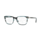 Persol PO3117V Single Vision Prescription Eyeglasses 1051-53 - Striped Grey Frame