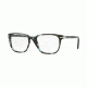 Persol PO3117V Single Vision Prescription Eyeglasses 1062-51 - Spotted Blue Matte Grey Frame