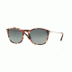Persol PO3124S Sunglasses 105971-50 - Pink Havana-brown Frame, Grey Gradient Dark Grey Lenses