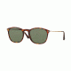Persol PO3124S Sunglasses 24/31-50 - Havana Frame, Green Lenses