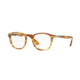 Persol PO3143V Bifocal Prescription Eyeglasses 1050-47 - Striped Brown Yellow Frame