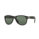 Persol PO3155S Sunglasses 104258-54 - Matte Black Frame, Polar Green Lenses