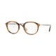 Persol PO3168V Single Vision Prescription Eyeglasses 1073-48 - Tortoise Dark Brown Frame