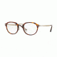 Persol PO3168V Single Vision Prescription Eyeglasses 24-48 - Havana Frame