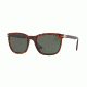 Persol PO3193S Sunglasses 24/31-55 - Havana Frame, Green Lenses