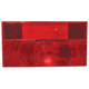 Peterson Manufacturing Stop Turn &amp; Tail Light And License Light With Reflex Replacement Lens For V25913, V25913-25