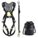 Petzl Absorbica-I Vario Newton Fast International Kit, Black, Size 2 Harness, K095DA01
