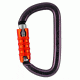 Petzl Am'D Carabiner, Gray, Triact-Lock, M34A TL