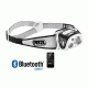 Petzl Bluetooth Smart Rechargeable 300 Lumens Headlamp, Black E95 HNE