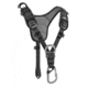Petzl Chest Harness Top, Black/Yellow, New, C081AB00