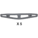 Petzl Comfort Pieces for Panga, Pack of 5, A030FA00