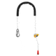 Petzl Grillon Hook International Lanyard, White/Yellow, 4 m, L052CA02