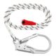 Petzl Grillon MGO International Rope, White/Yellow, 3 m, L052IA01