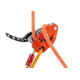 Petzl NEOX Belay Device With Cam-Assisted Blocking, Orange, D016AA01