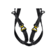 Petzl Newton Fast International Harness, Black/Yellow, 2, C073DA02