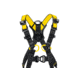 Petzl Newton International Harness, Black/ Yellow, 2, C073BA02